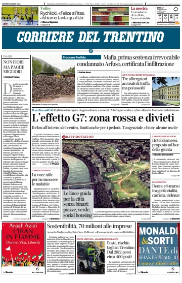 Corriere del Trentino - 8 Mar 2024