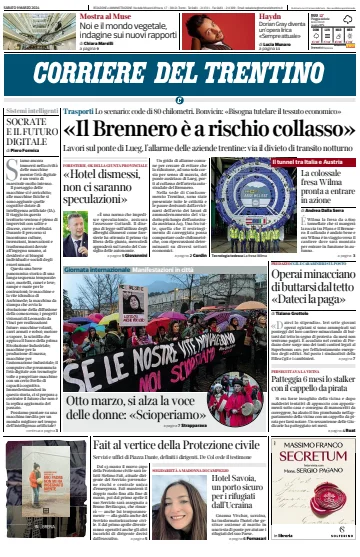 Corriere del Trentino - 9 Mar 2024