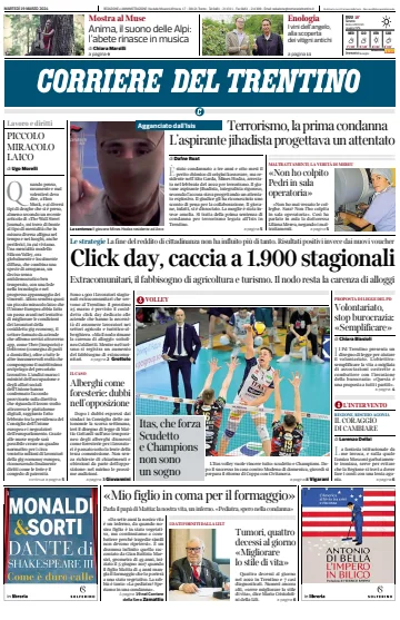 Corriere del Trentino - 19 Mar 2024