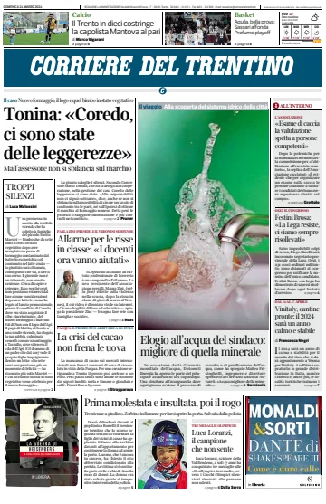 Corriere del Trentino - 24 Mar 2024