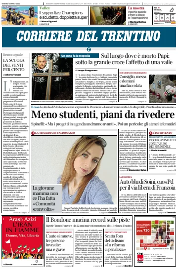 Corriere del Trentino - 05 abr. 2024