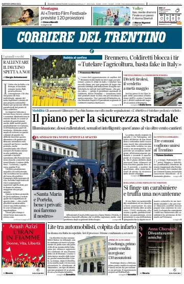 Corriere del Trentino - 09 abr. 2024