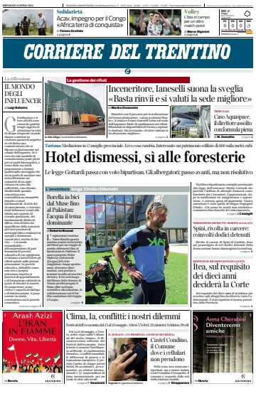 Corriere del Trentino - 10 abril 2024