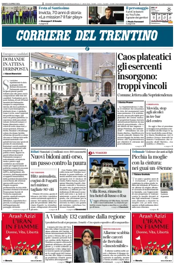 Corriere del Trentino - 13 апр. 2024