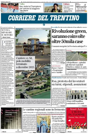 Corriere del Trentino - 16 4月 2024