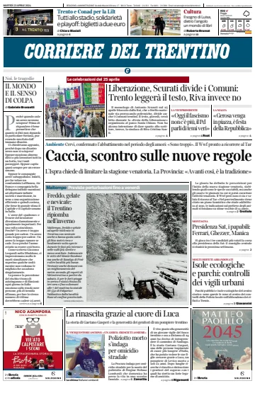 Corriere del Trentino - 23 Apr. 2024