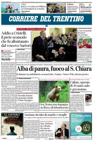 Corriere del Trentino - 25 abril 2024