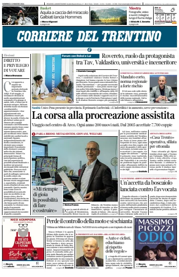 Corriere del Trentino - 12 May 2024
