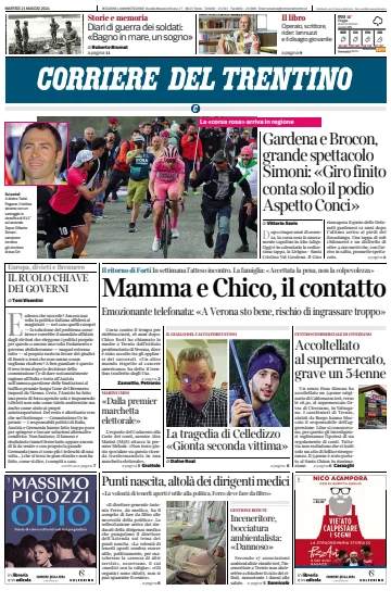 Corriere del Trentino - 21 May 2024