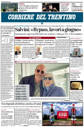 Corriere del Trentino - 24 May 2024