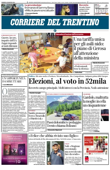 Corriere del Trentino - 26 May 2024
