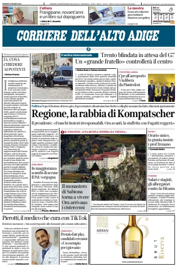 Corriere dell'Alto Adige - 15 Mar 2024