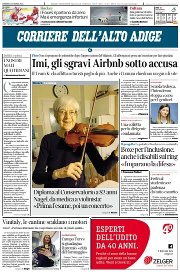Corriere dell'Alto Adige - 24 Mar 2024
