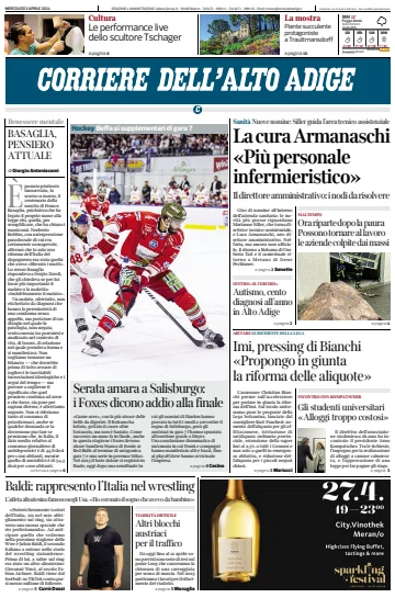 Corriere dell'Alto Adige - 3 Apr 2024