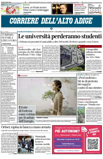 Corriere dell'Alto Adige - 04 abril 2024