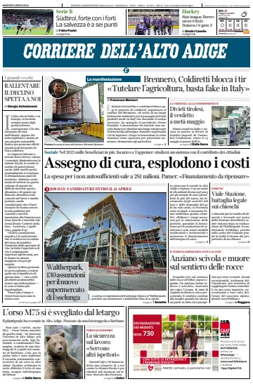 Corriere dell'Alto Adige - 09 Apr. 2024