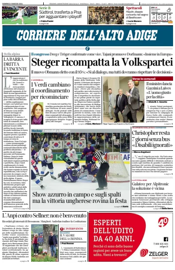 Corriere dell'Alto Adige - 5 May 2024