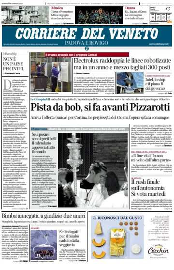 Corriere del Veneto (Padova e Rovigo) - 19 Jan 2024