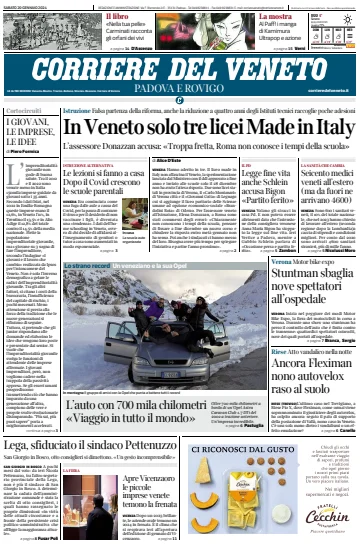 Corriere del Veneto (Padova e Rovigo) - 20 Jan 2024