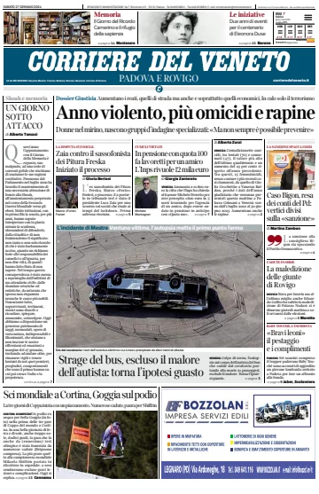 Corriere del Veneto (Padova e Rovigo) - 27 Jan 2024