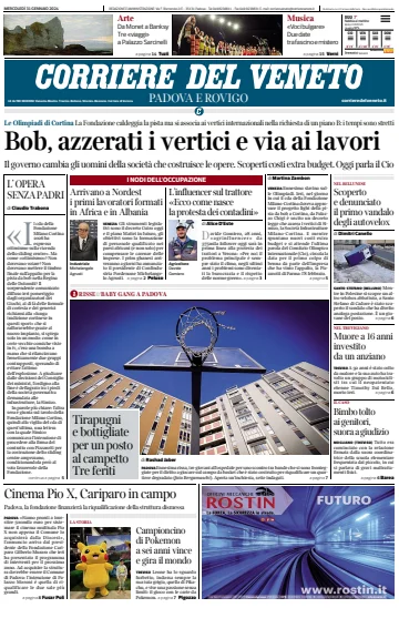 Corriere del Veneto (Padova e Rovigo) - 31 Jan 2024