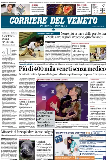 Corriere del Veneto (Padova e Rovigo) - 11 Feb 2024