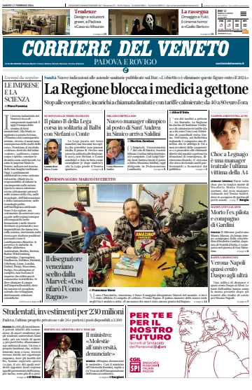 Corriere del Veneto (Padova e Rovigo) - 17 Feb 2024