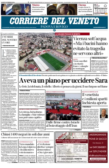 Corriere del Veneto (Padova e Rovigo) - 29 Feb 2024