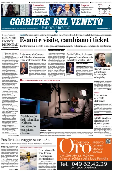 Corriere del Veneto (Padova e Rovigo) - 7 Mar 2024