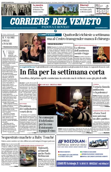 Corriere del Veneto (Padova e Rovigo) - 28 März 2024