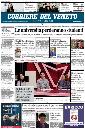 Corriere del Veneto (Padova e Rovigo) - 2 Apr 2024