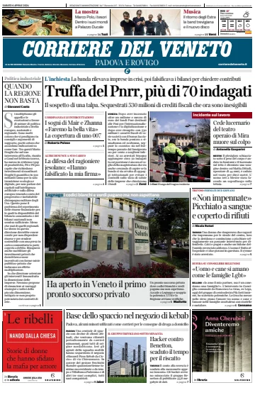 Corriere del Veneto (Padova e Rovigo) - 06 Apr. 2024