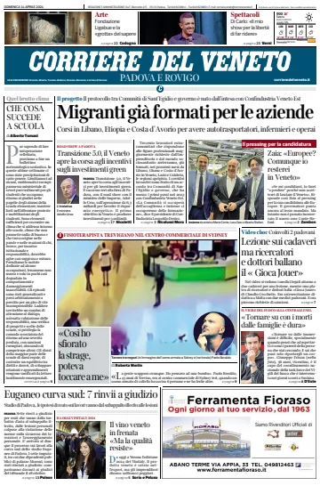 Corriere del Veneto (Padova e Rovigo) - 14 Apr. 2024