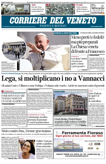 Corriere del Veneto (Padova e Rovigo) - 27 4月 2024