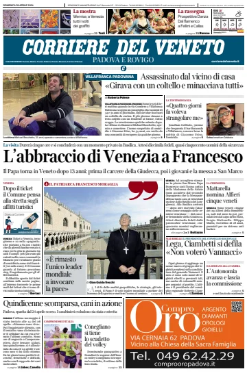 Corriere del Veneto (Padova e Rovigo) - 28 abril 2024