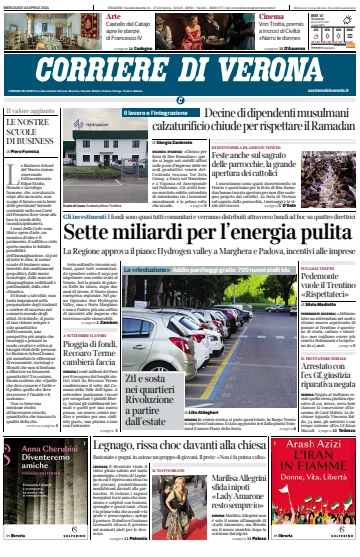 Corriere di Verona - 10 Nis 2024