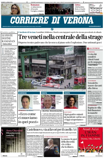 Corriere di Verona - 11 abril 2024