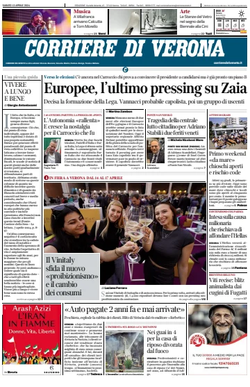 Corriere di Verona - 13 abril 2024