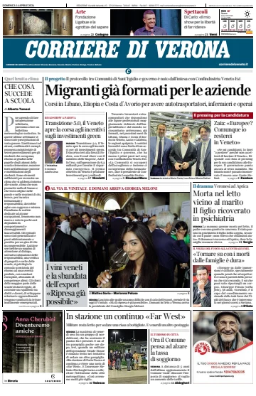 Corriere di Verona - 14 四月 2024