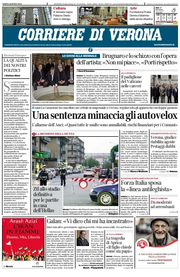 Corriere di Verona - 20 abril 2024