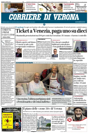 Corriere di Verona - 25 Nis 2024