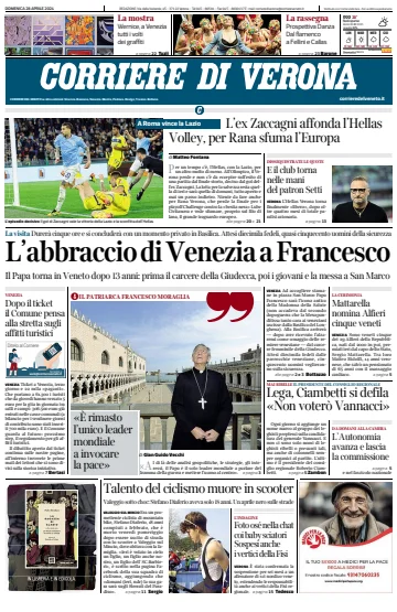 Corriere di Verona - 28 Apr. 2024