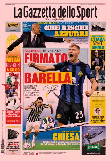 La Gazzetta dello Sport - Romana - 22 Nov 2023