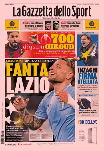 La Gazzetta dello Sport - Romana - 15 Feb 2024