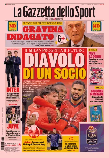 La Gazzetta dello Sport - Romana - 7 Mar 2024