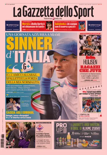 La Gazzetta dello Sport - Romana - 21 Mar 2024