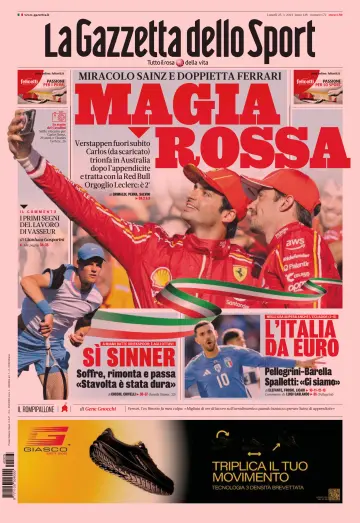 La Gazzetta dello Sport - Romana - 25 Mar 2024
