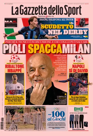 La Gazzetta dello Sport - Romana - 17 Apr 2024