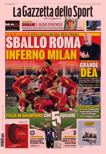 La Gazzetta dello Sport - Romana - 19 Apr. 2024