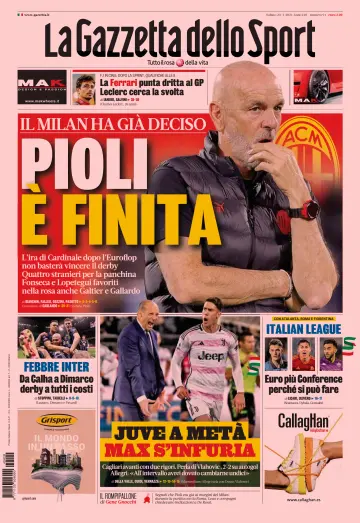 La Gazzetta dello Sport - Romana - 20 апр. 2024